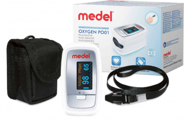 MEDEL Oxygen PO01 Pulsoximeter-Lieferumfang